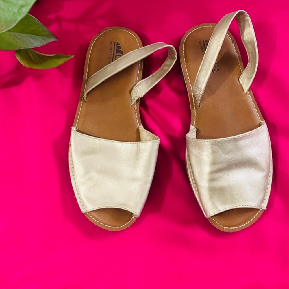 Gold sandals